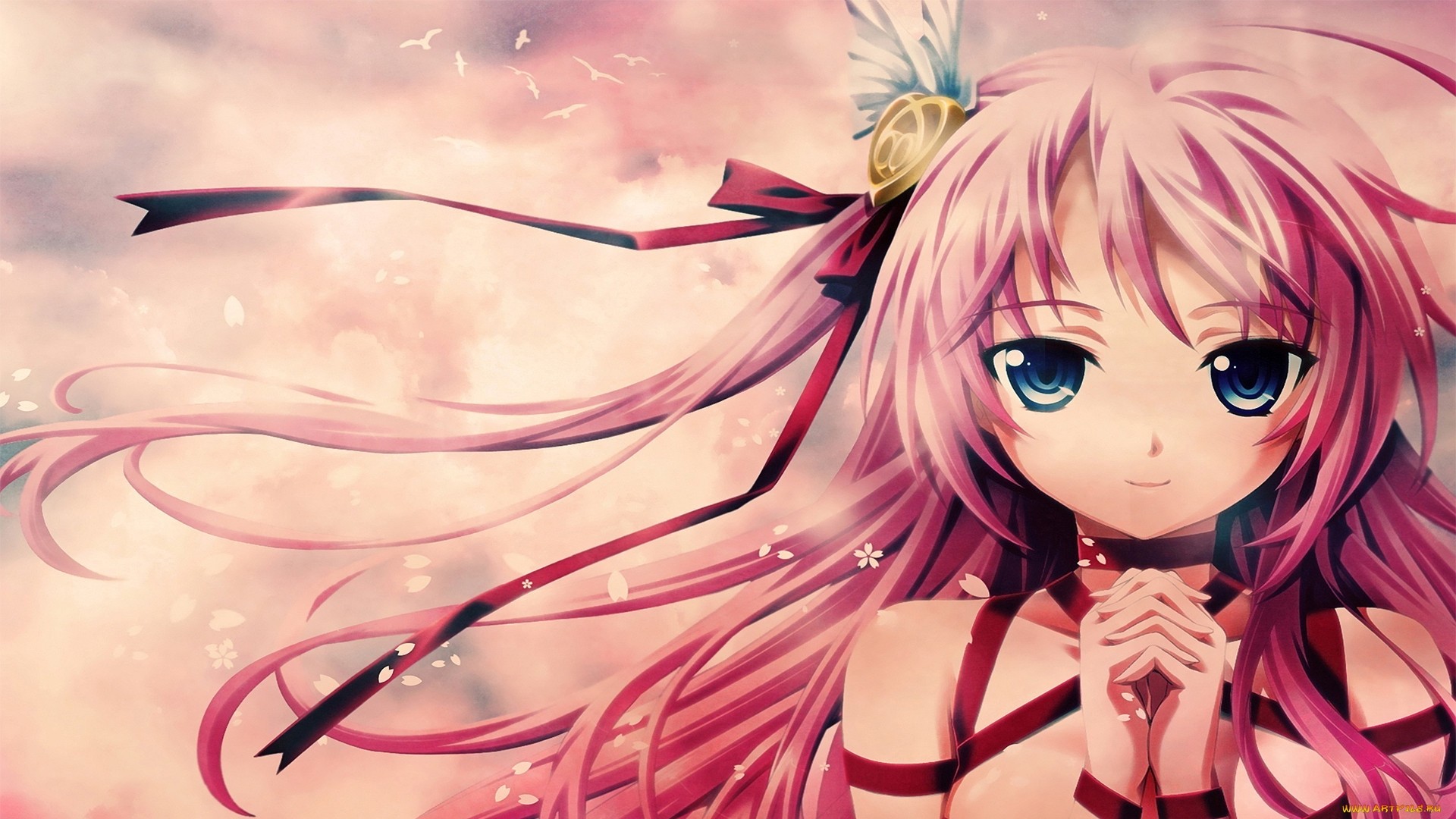 Cute Anime Girl Wallpaper