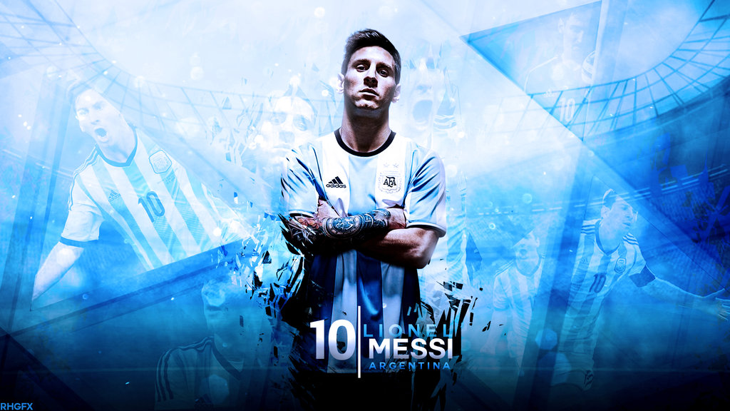 Linel Messi Argentina Wallpaper By Rhgfx2