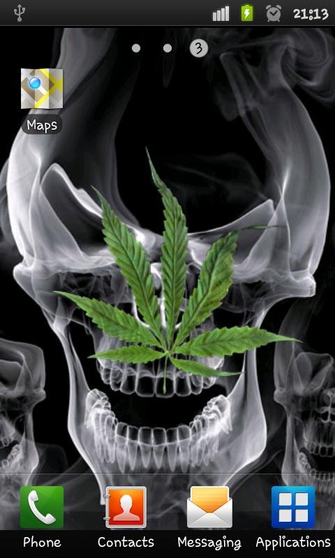 Marijuana 3d Live Wallpaper Screenshot