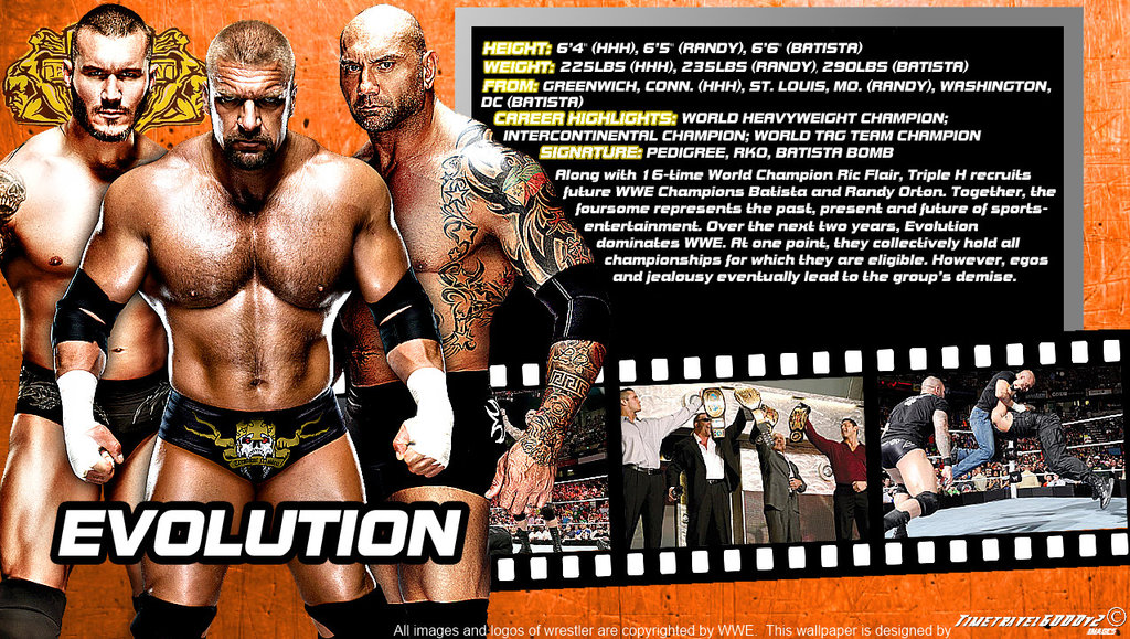 WWE Evolution ID Wallpaper Widescreen by Timetravel6000v2 on