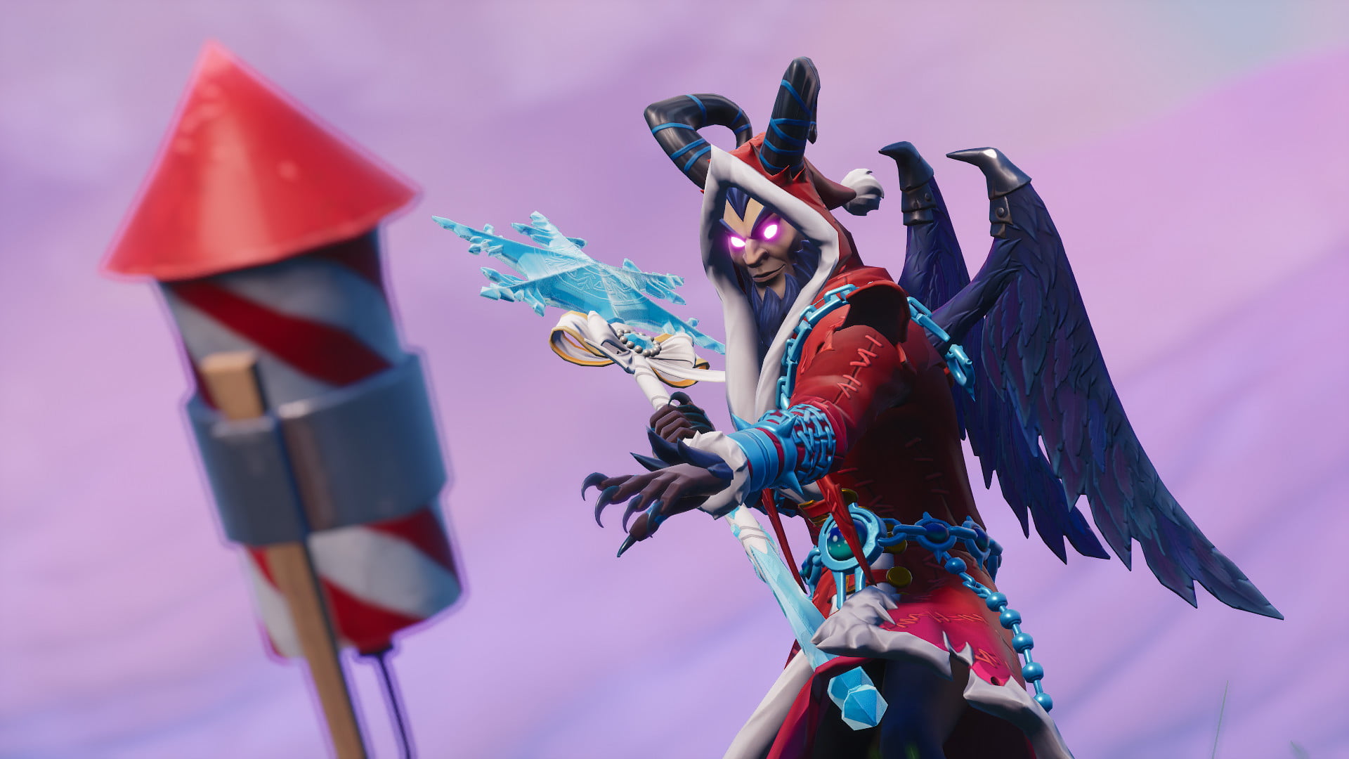 Krampus Fortnite Wallpaper On