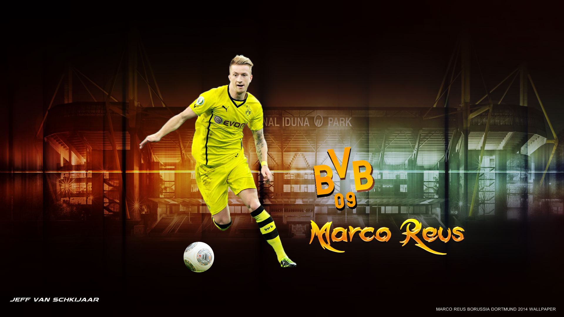 Football Wallpapers  Marco Reus Wallpaper Borussia Dortmund Like for  more wallpapers  Facebook
