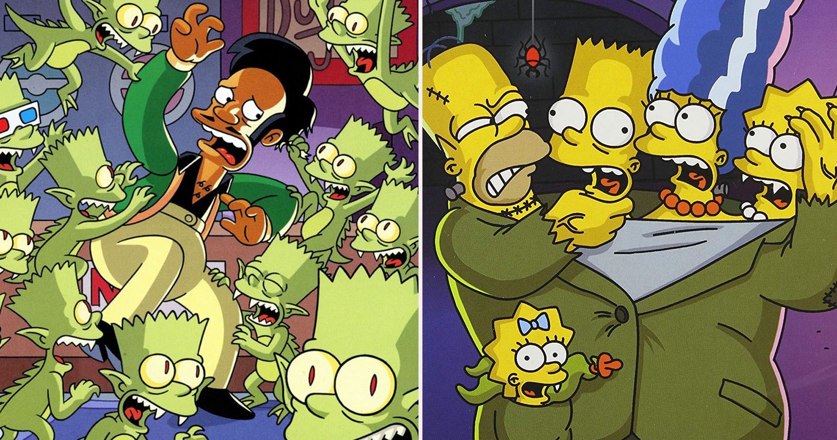 Scariest Simpsons Treehouse Of Horror Ics Ranked Cbr