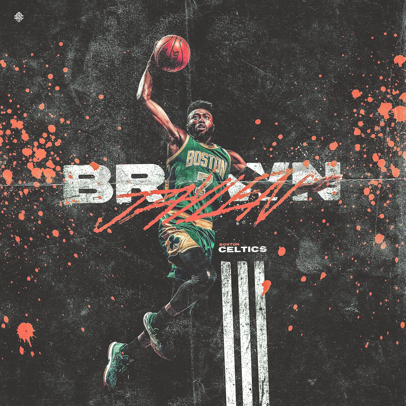 Adidas Poster Spoof Jaylen Brown 7 Celtics on Behance