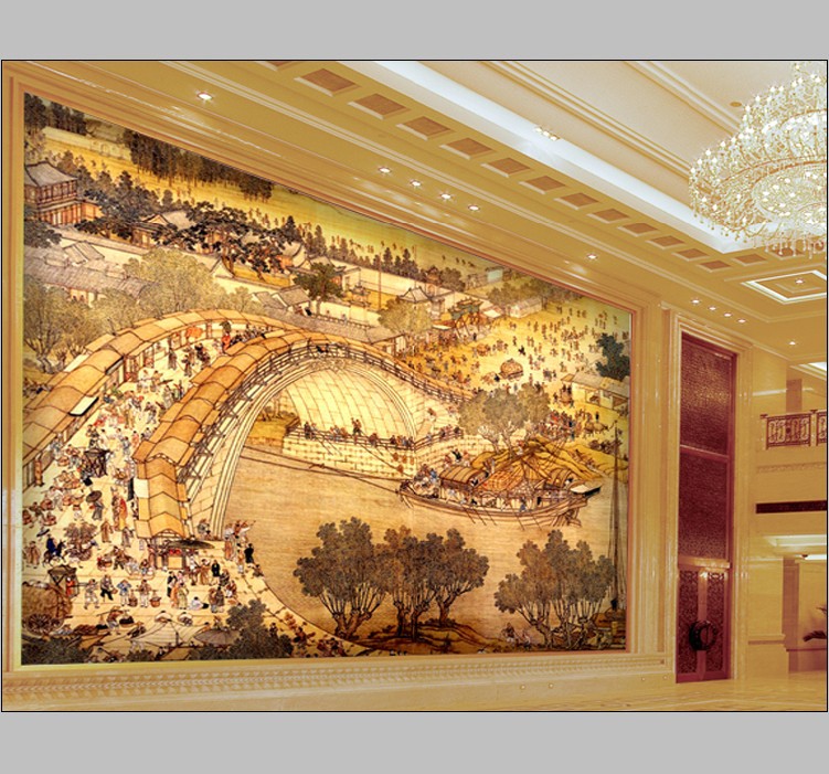 Murals Luxury Gold Embossed Wallpaper Abstrat 3d For Hotel Living Room