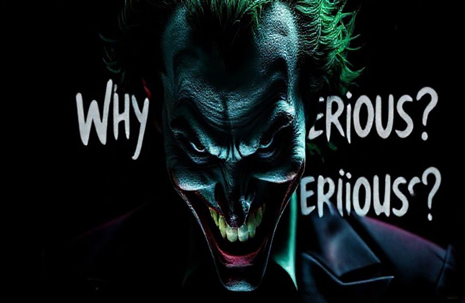 Joker Why So Serious Wallpaper