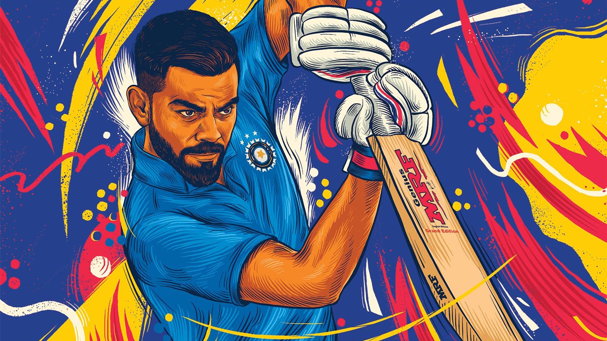 Free download Special artworks for ICC Awards of the Decade winners  [2000x1125] for your Desktop, Mobile & Tablet | Explore 22+ Virat Kohli  Cartoon Wallpapers | 3d Cartoon Wallpapers, Cartoon Backgrounds, Free  Cartoon Wallpaper