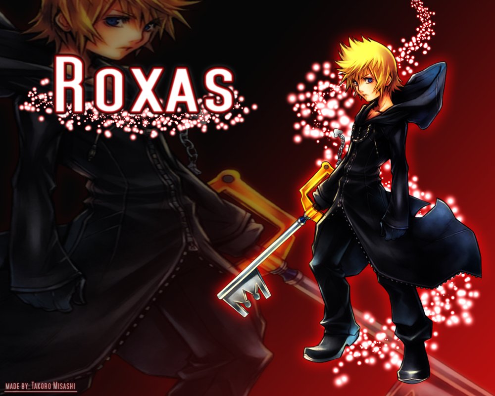 Kingdom Hearts Roxas Wallpaper by TakoroMisashi on