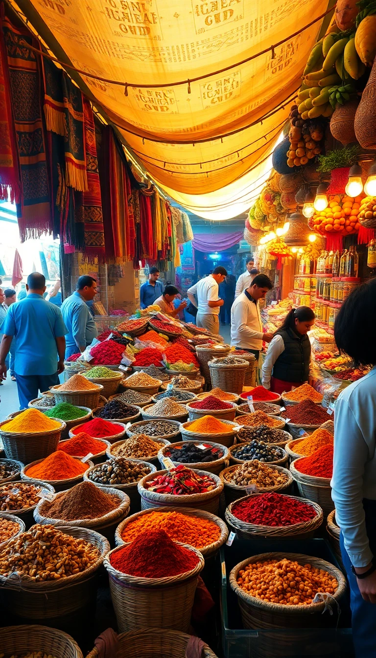 Spice Market Wallpaper