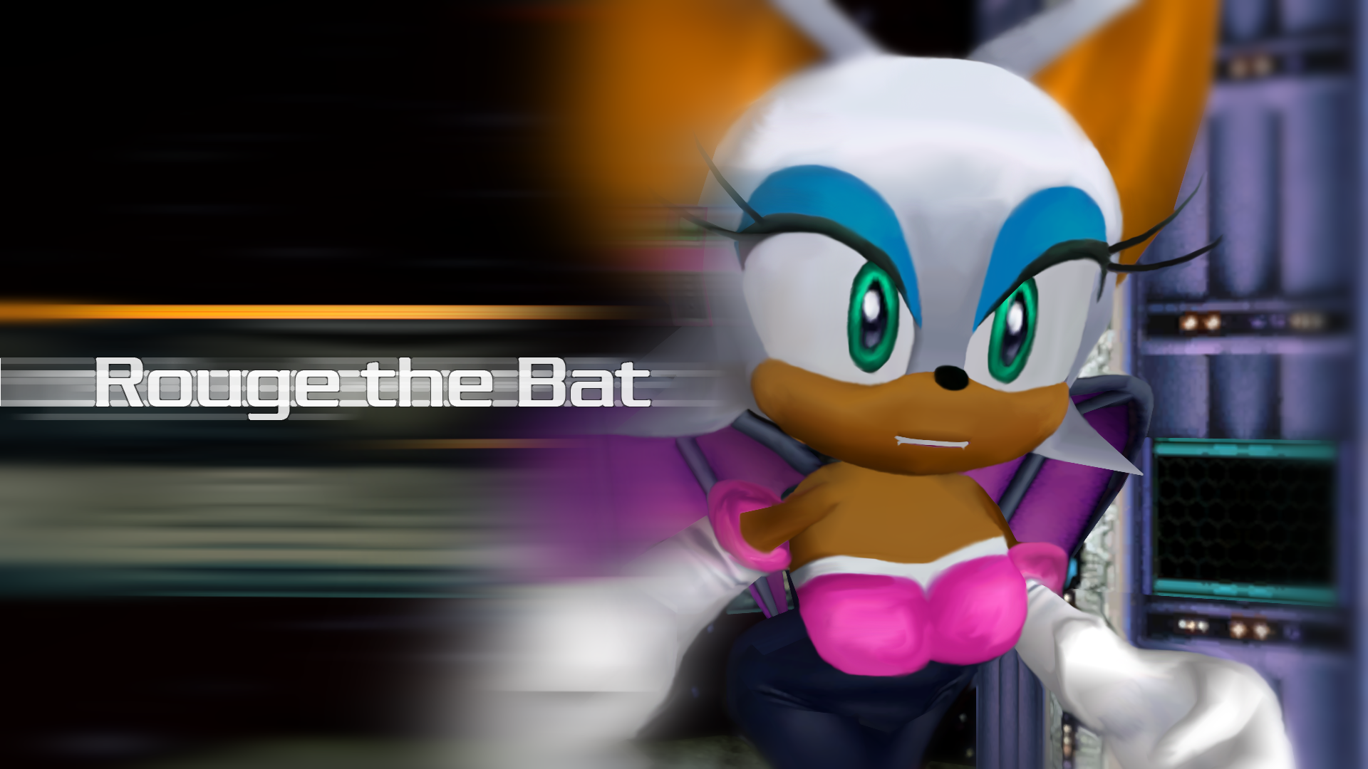 Rouge The Bat Repainted Model Wallpaper By Realsonicspeed On