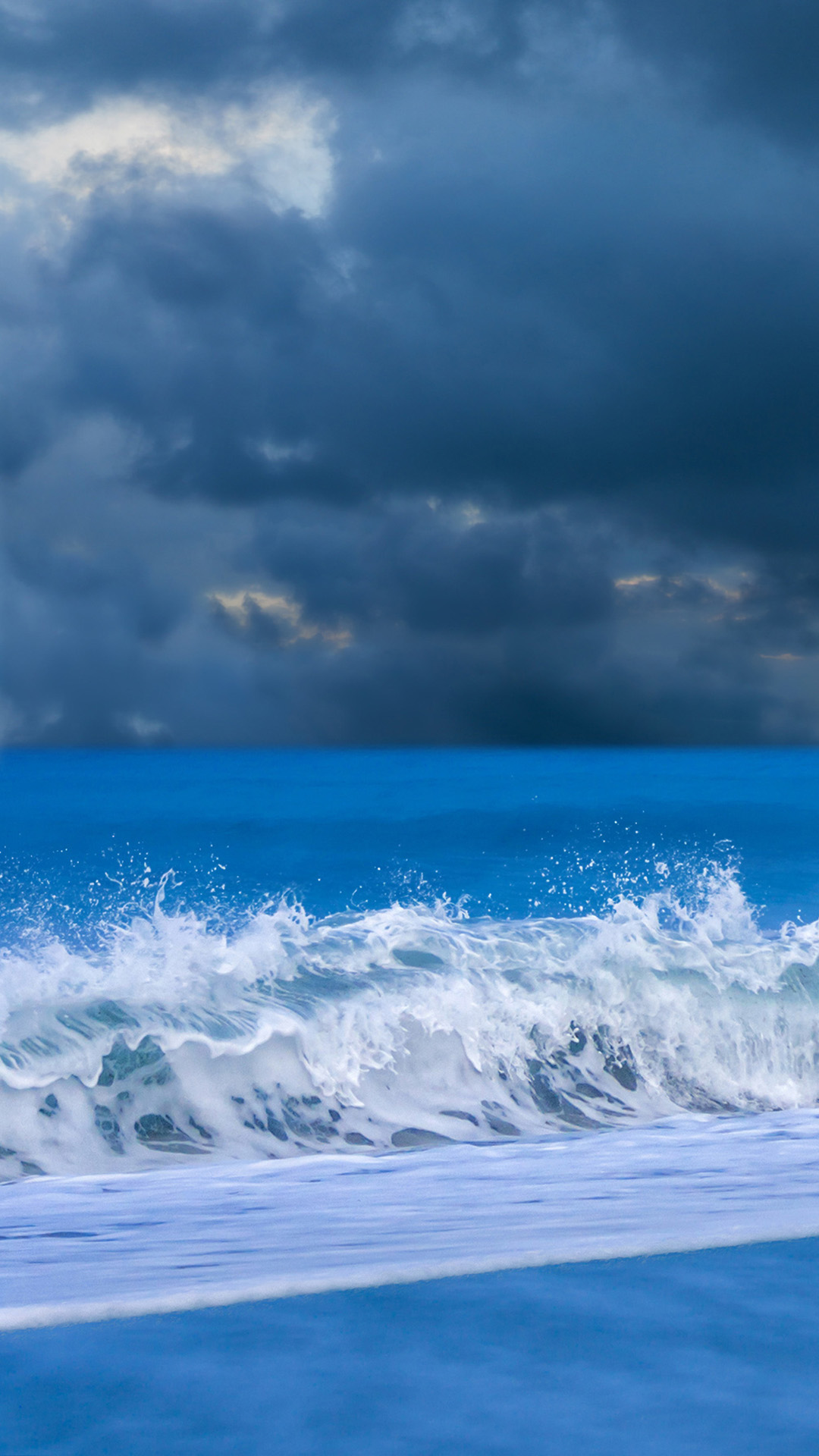 Beautiful Waves Beach Android Wallpaper HD