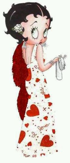 Betty Boop Valentines Wallpaper Happy