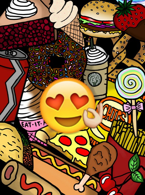 Donut Emoji Wallpaper Donuts Emoji Food Hipsta