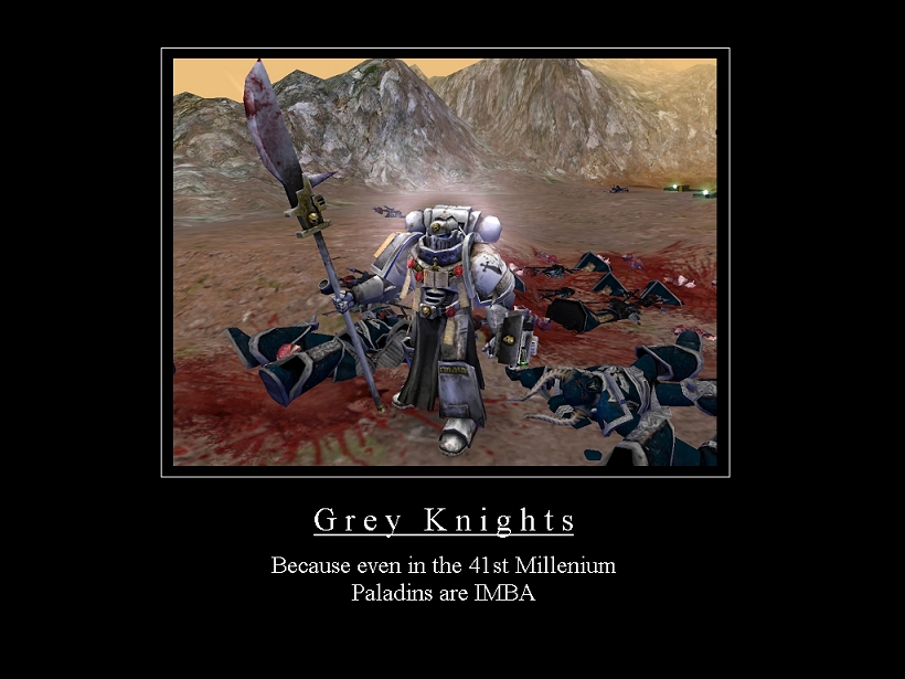 Grey Knights By Markusramikin