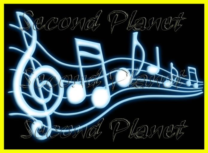Second Life Marketplace Neon Music Note Animate And Sigle Color