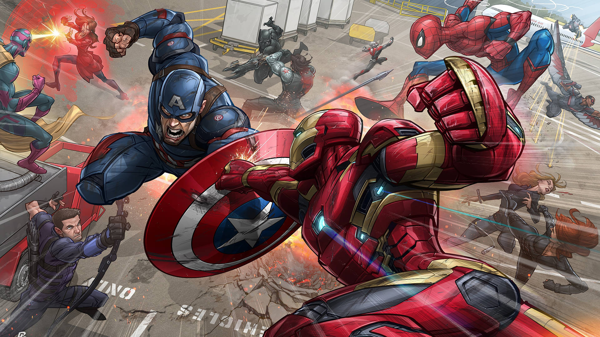 Marvel Laptop Wallpaper