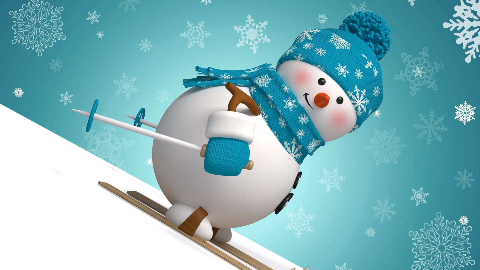 Cute Snow Wallpaper