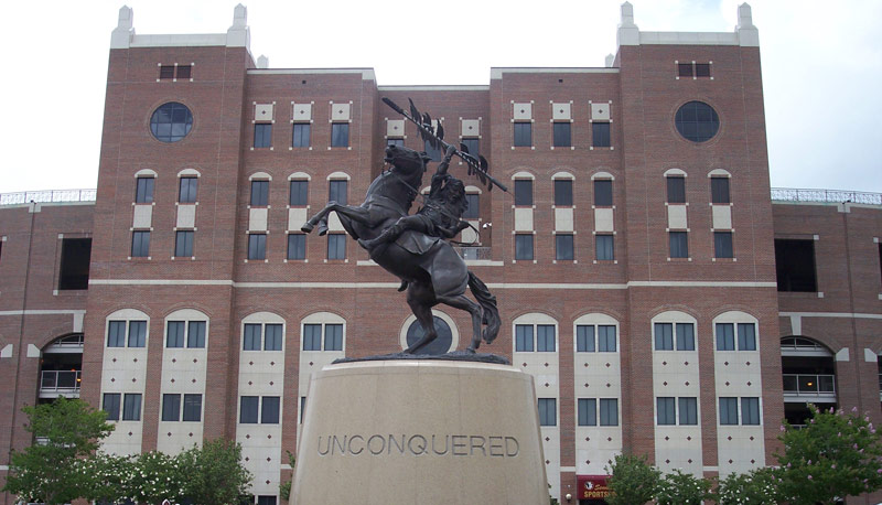 Unconquered Statue   Florida State Seminoles Official Athletic Site