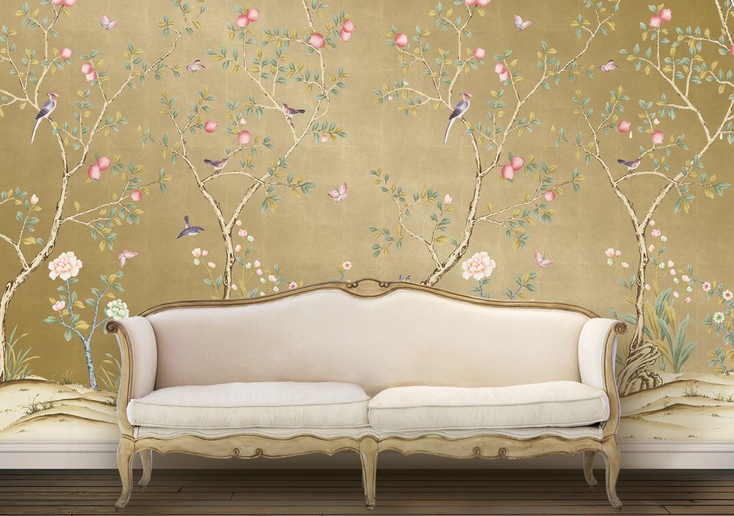 Affordable Temporary Chinoiserie Wallpaper   Vogue