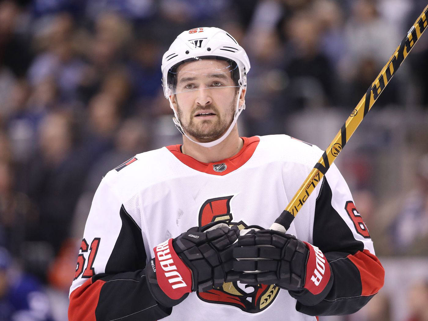 Ottawa Senators Right Winger Mark Stone Portrait Wallpaper