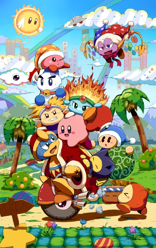 Anime Kirby Series King Dedede Marx Waddle Doo