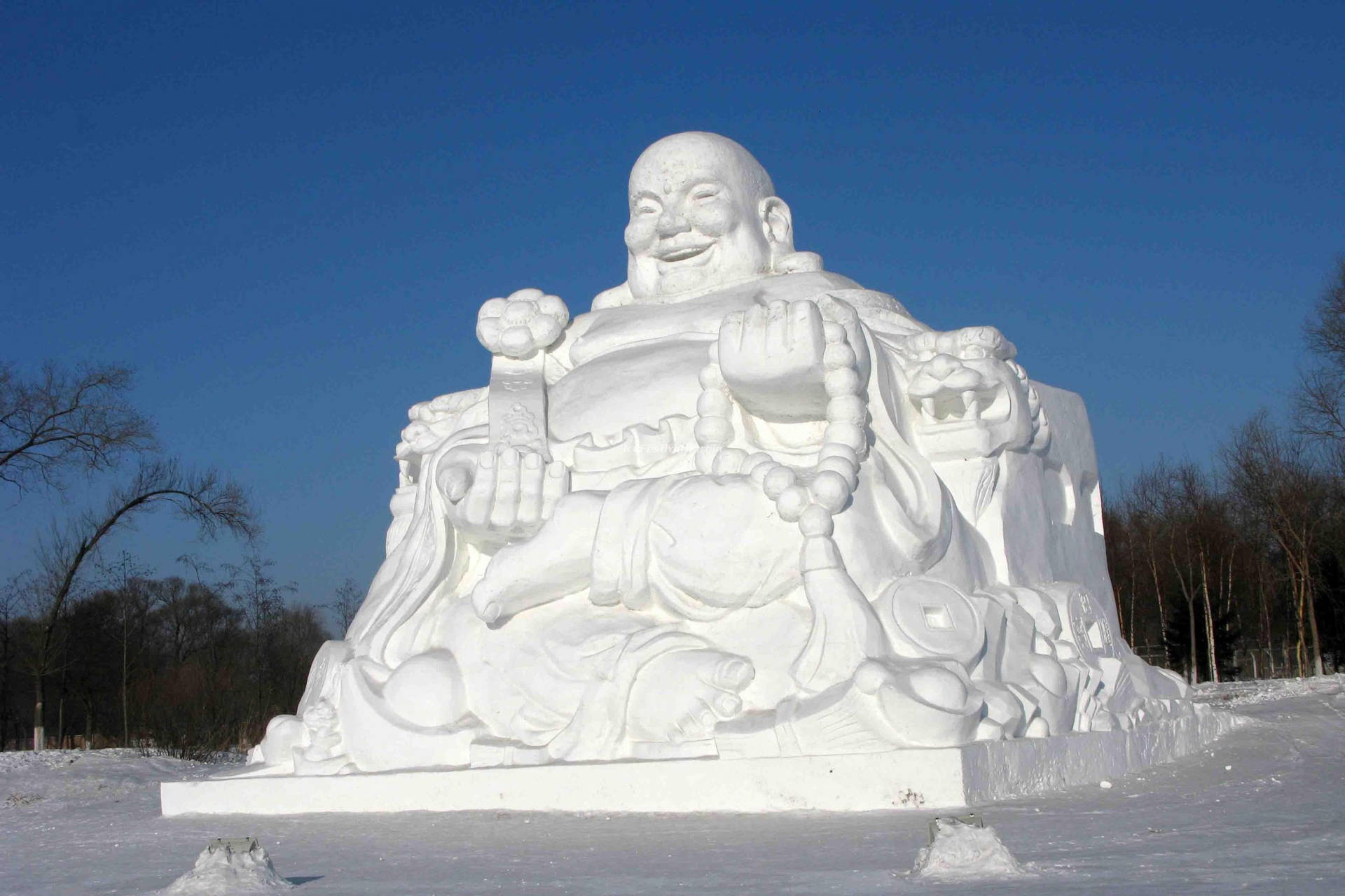 Harbin Buddha Sculpture Sghtfdlsez00Mr99 Wallpaper