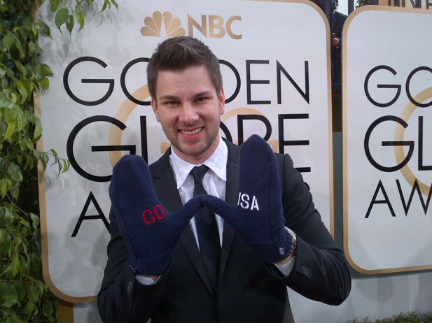 Olympic Athletes Dress Up For The Golden Globes A