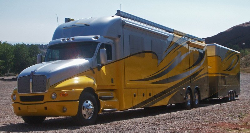 Great Photos Pics Of Customized Motorhomes Trailers Built For