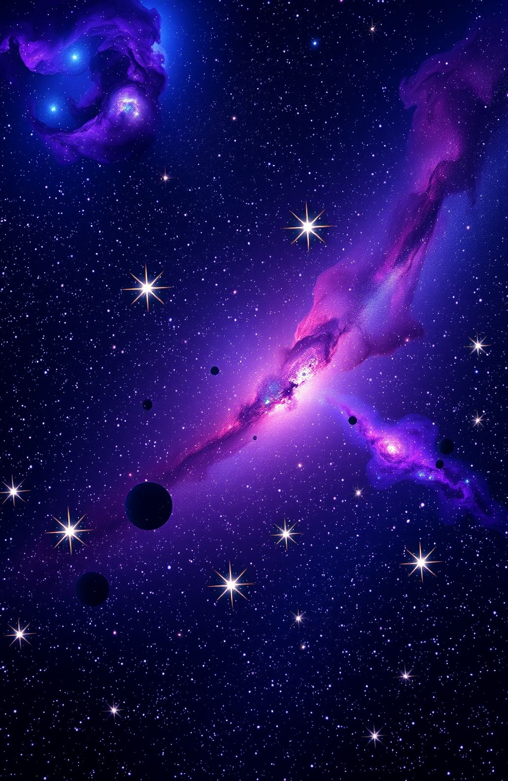 Space Star Background