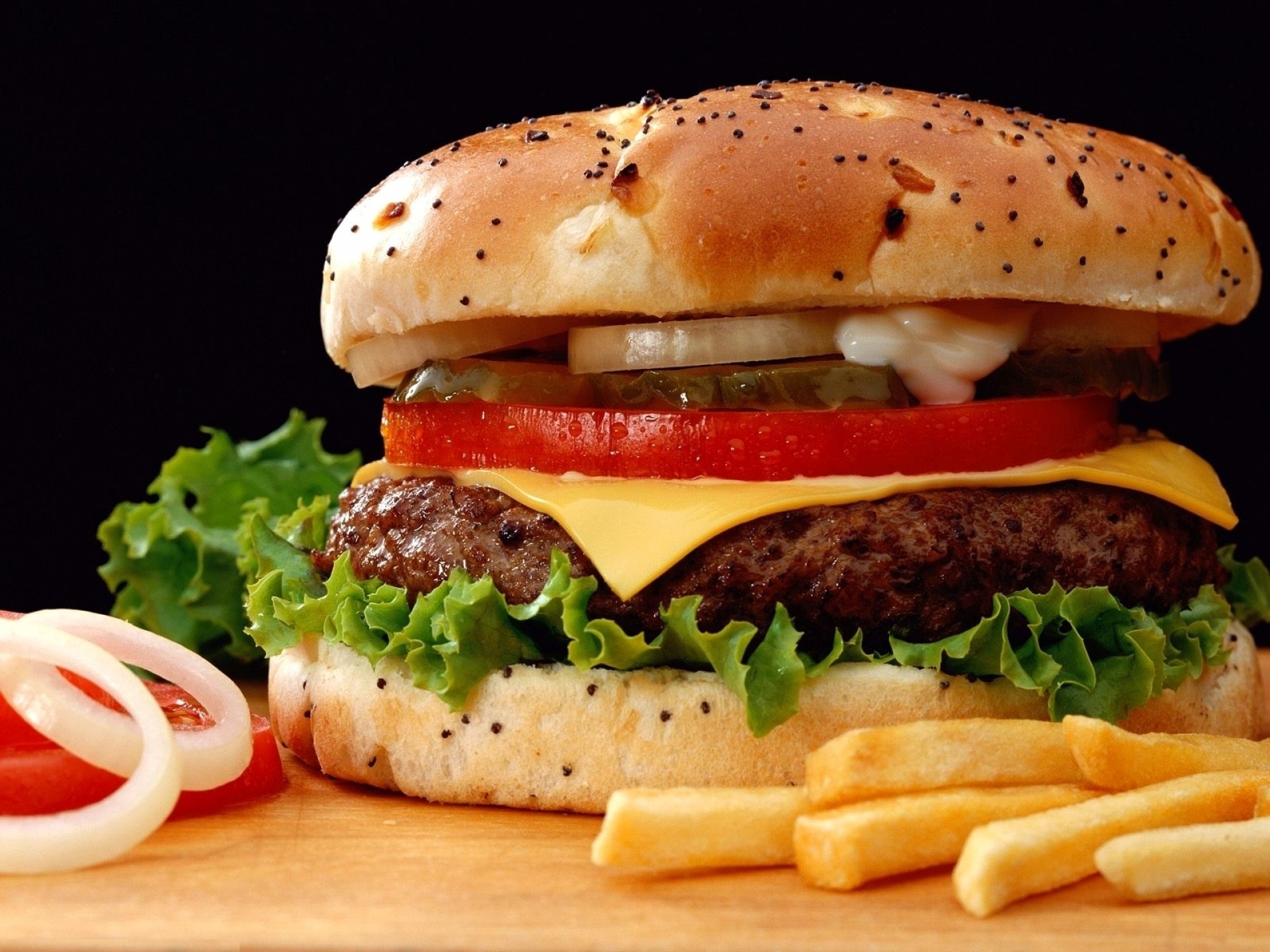 Cheeseburger Desktop Wallpaper On Latoro