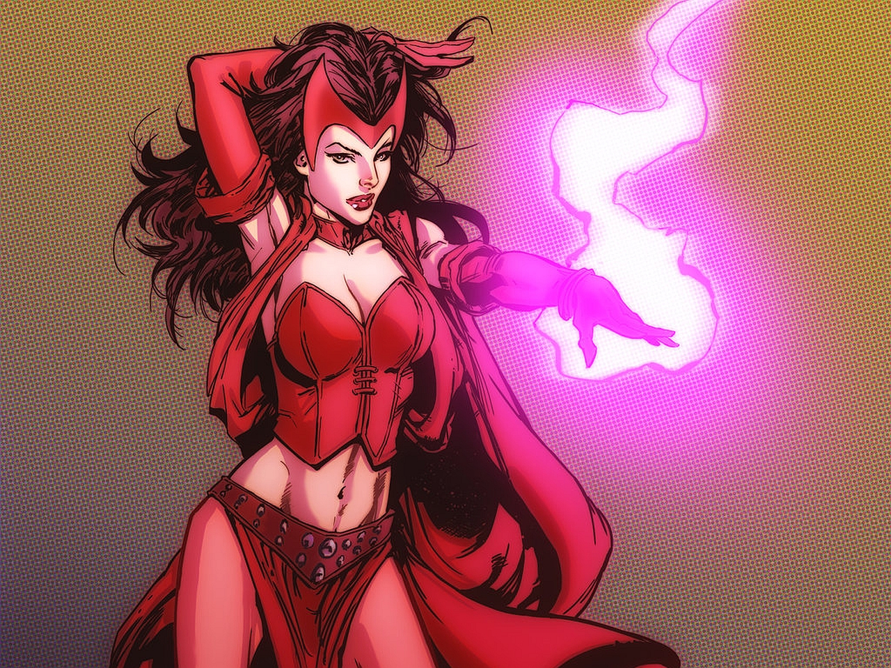 Comics Scarlet Witch Wallpaper