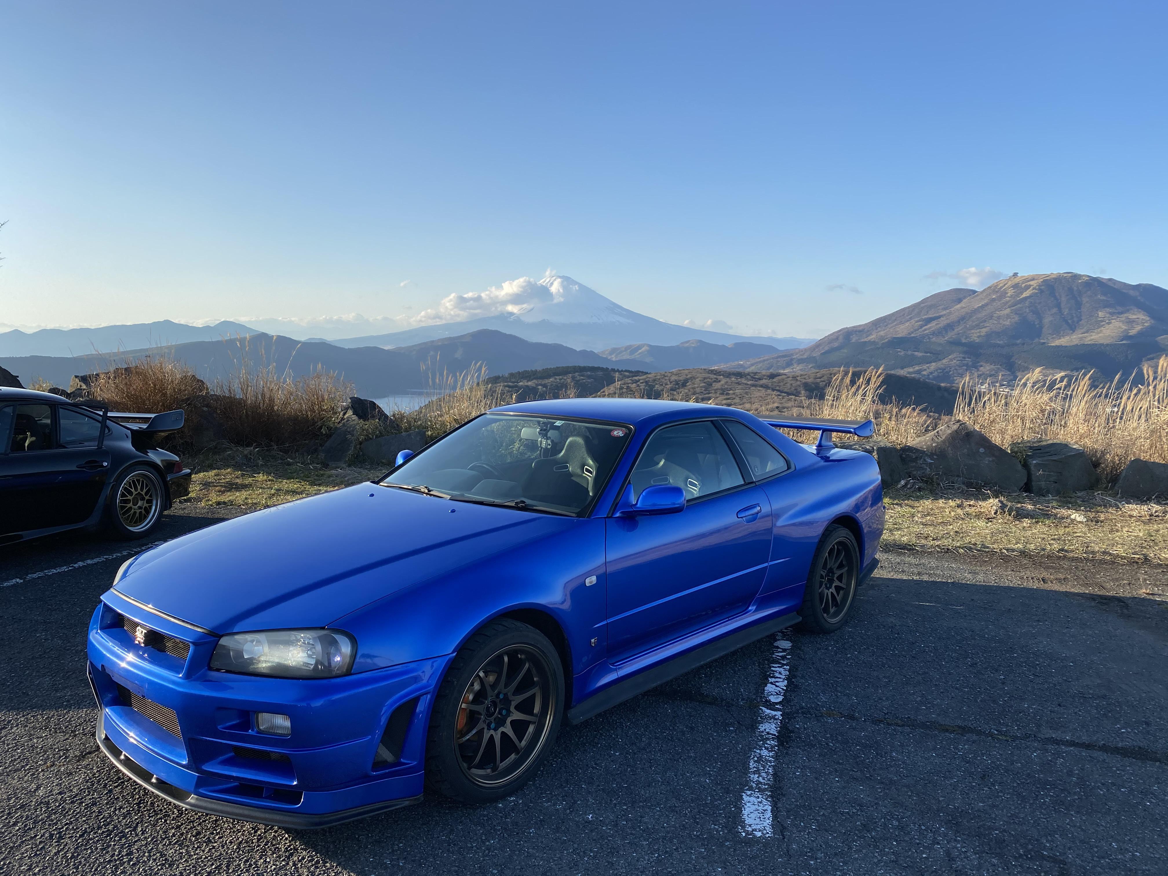 Spent The Day Tearing Around Hakone Turnpike In A R34 Gt R