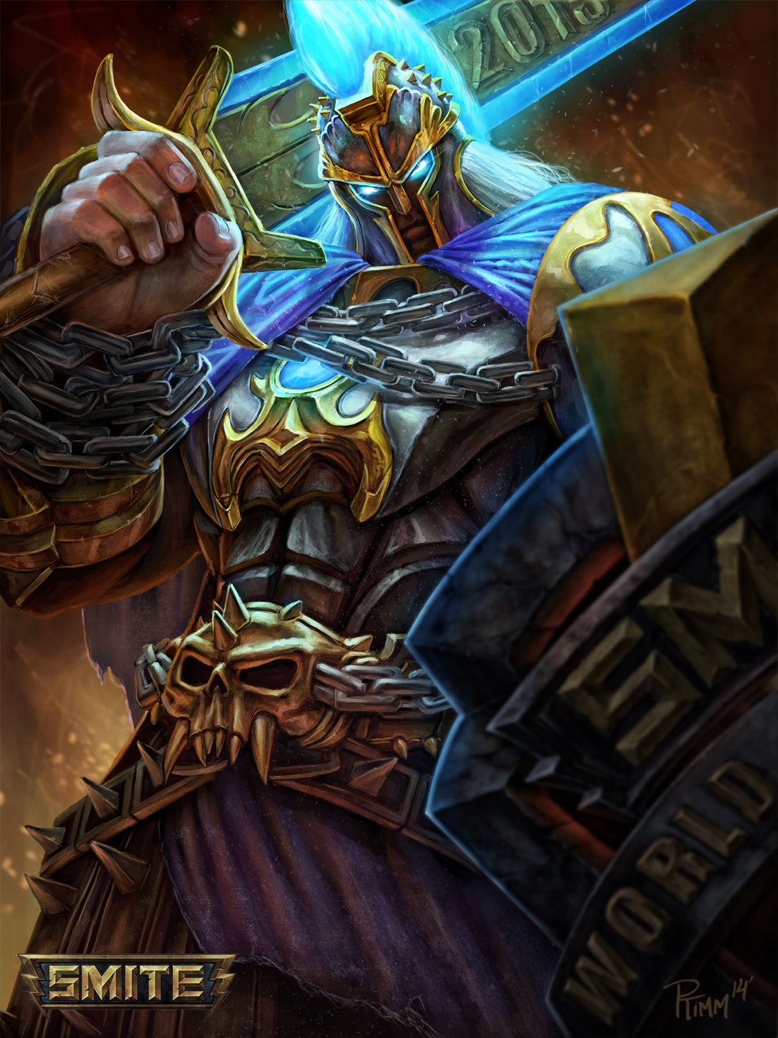 GALLERY Ares Smite Wallpaper 1125x1500
