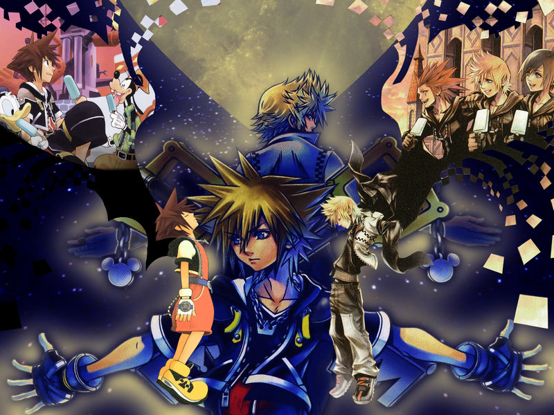Kingdom Hearts Sora And Roxas