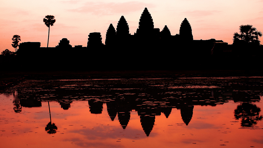 Angkor Wat Sunrise Desktop Background Wallpaper Imac