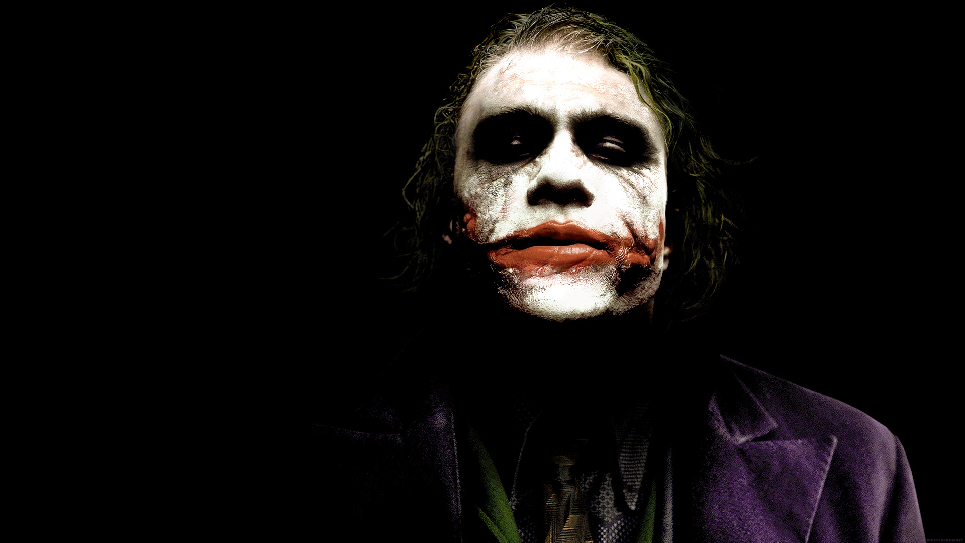 The Joker Wallpaper Heath Ledger Batman