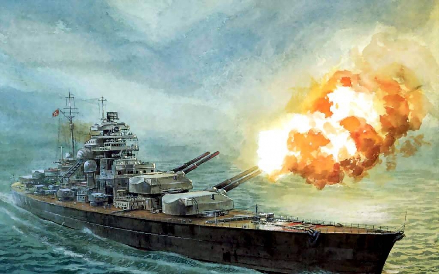 Military Ships Destroyer Navy Bismarck Wallpaper