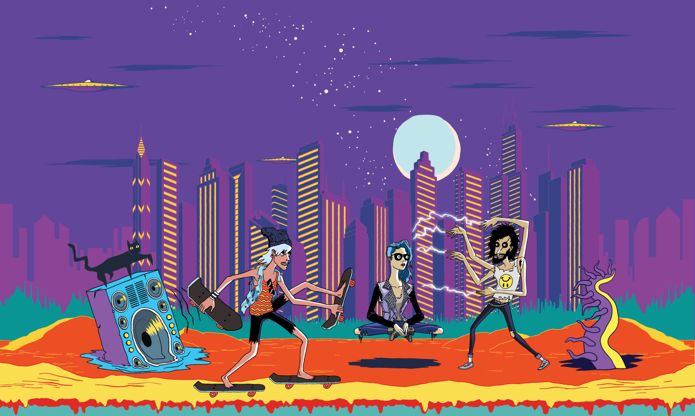 Lollapalooza Website Footer That Makes A Nice Wallpaper