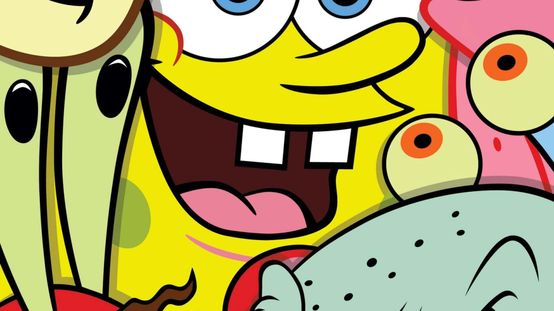 Spongebob Characters Wallpaper