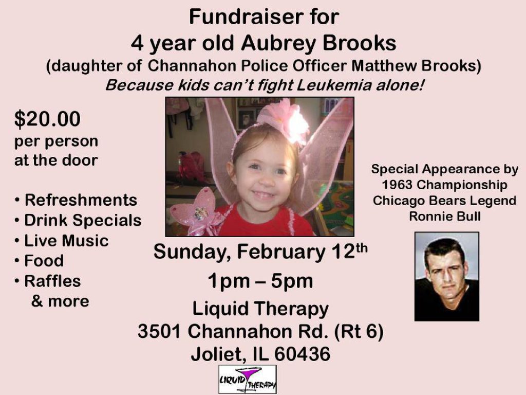 Benefit For Officer S Daughter Battling Cancer Channahon Il Patch