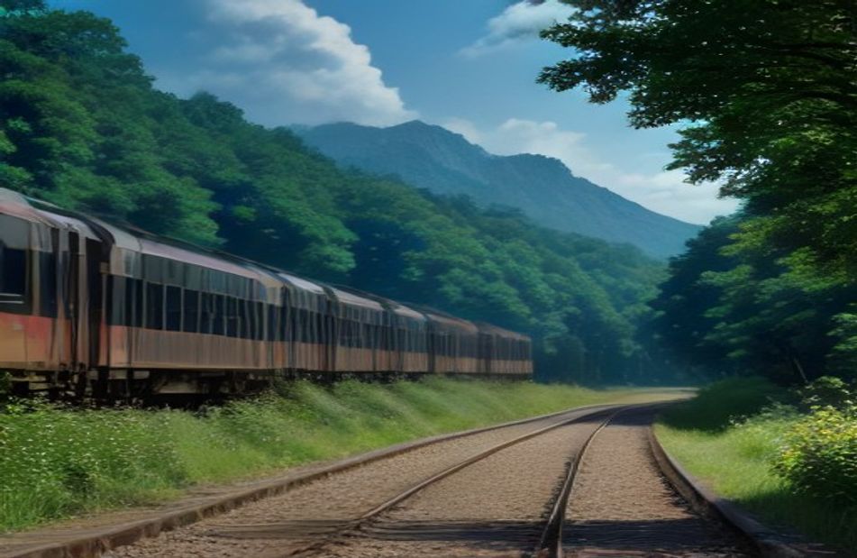 Hd Train Tracks Wallpaper