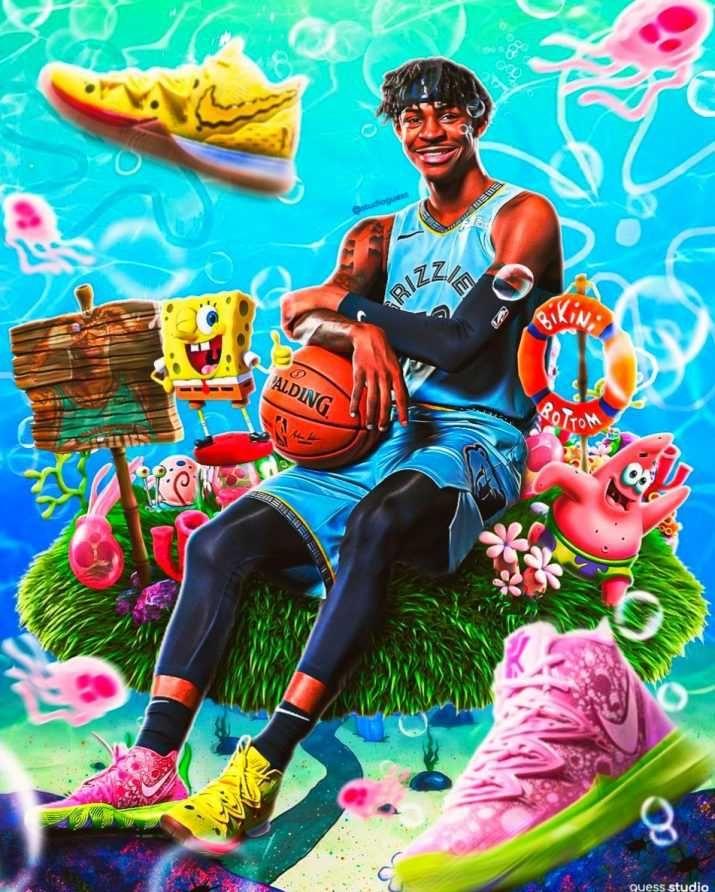 Ja Morant Background Basketball Pictures Cool