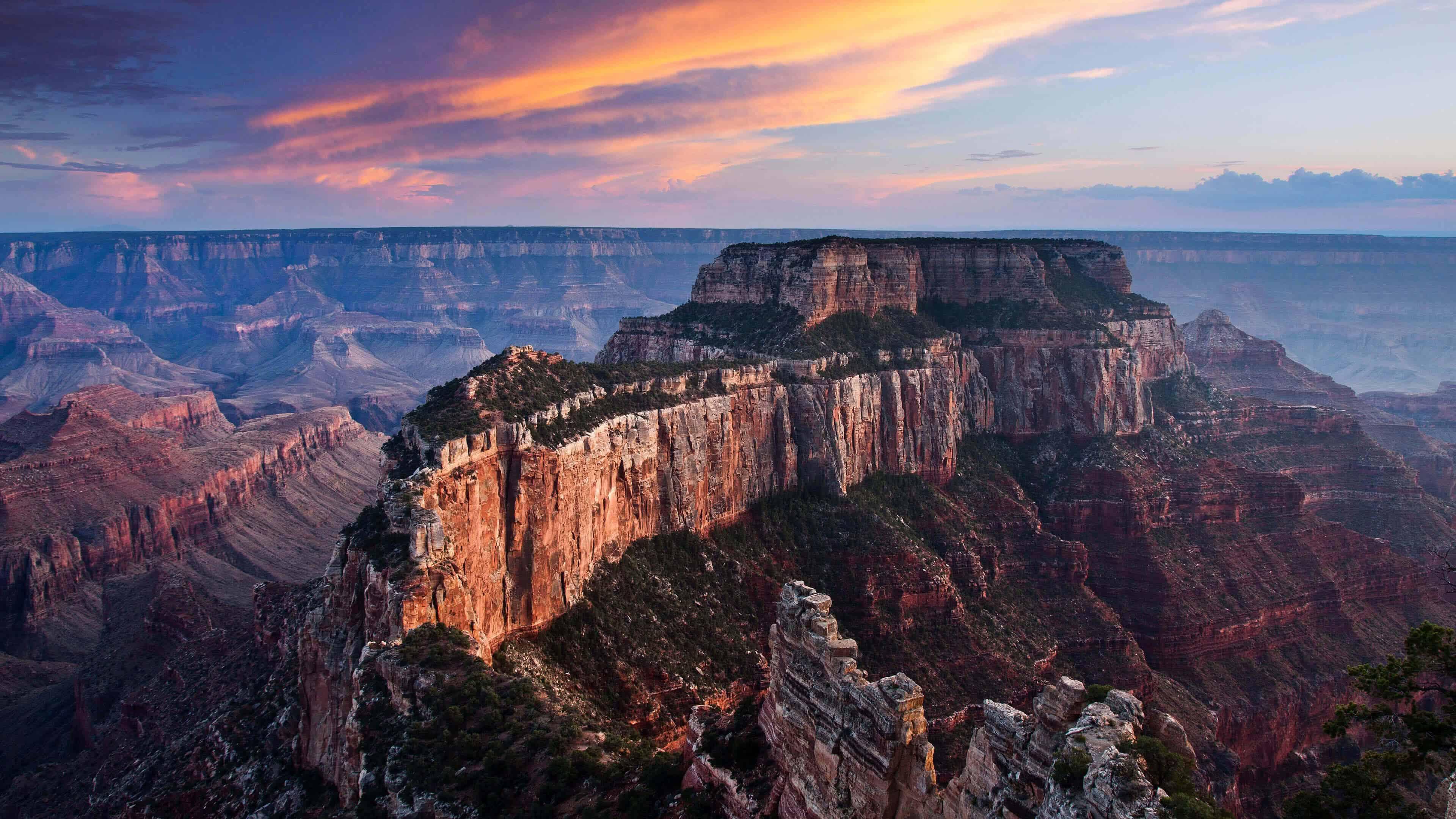 Moran Point Grand Canyon Arizona United States UHD 4k Wallpaper