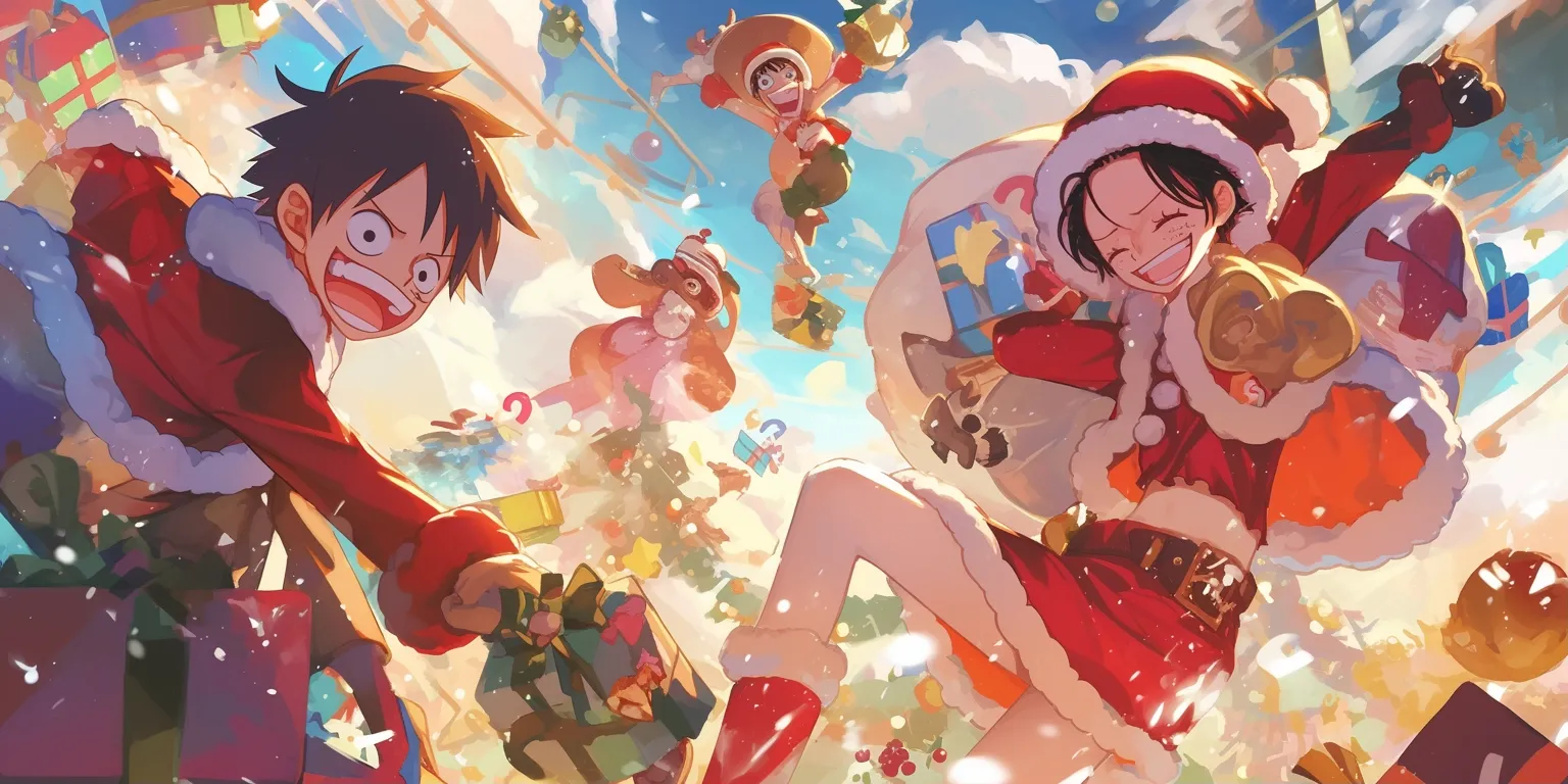 One Piece Christmas Wallpaper