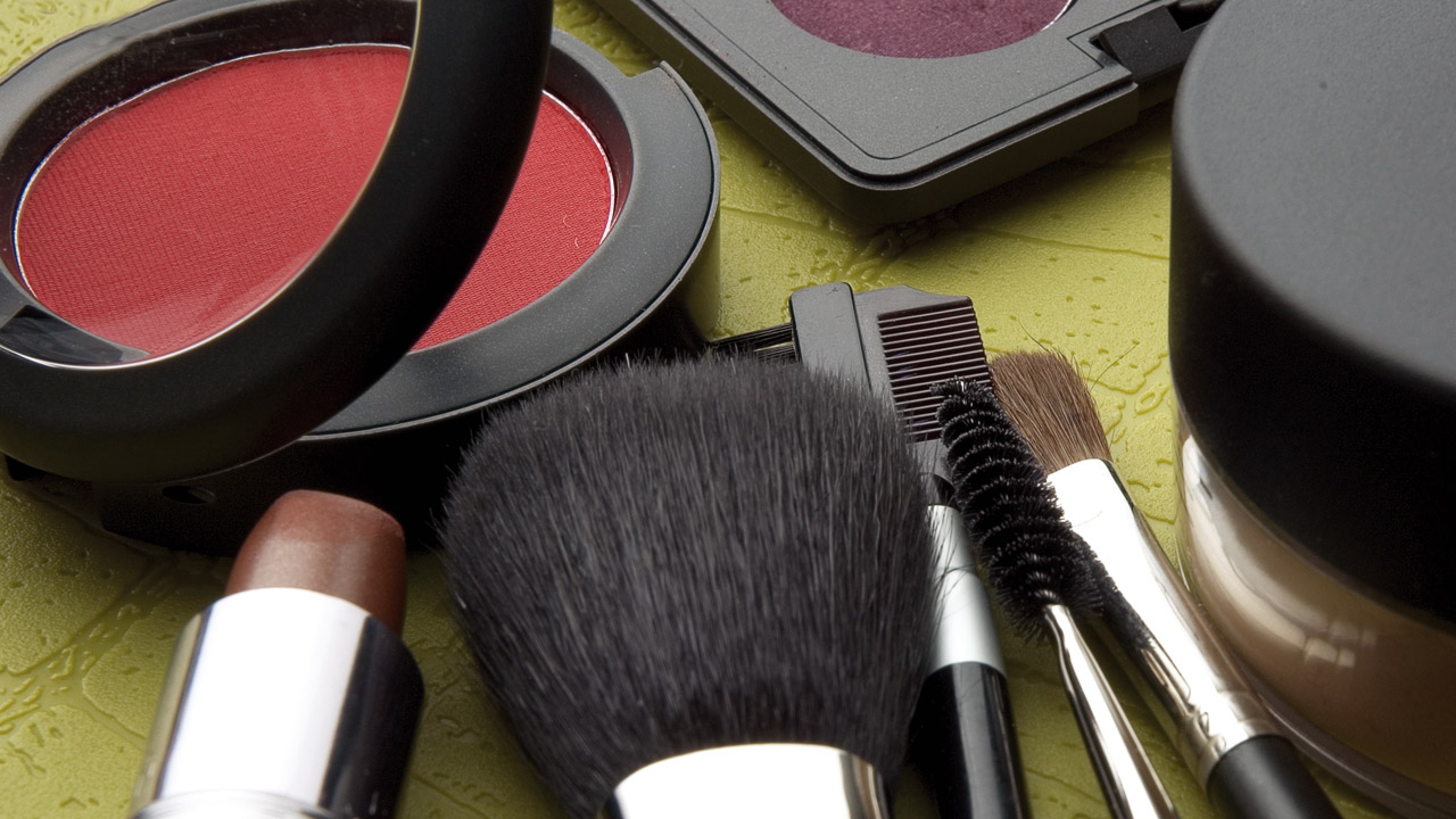 Wallpaper Cosmetics Brushes Paint Visagiste Makeup
