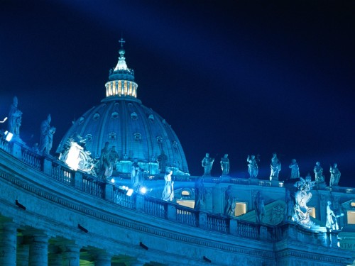 St Peters Cathedral Vatican City Rome Italy Screensaver