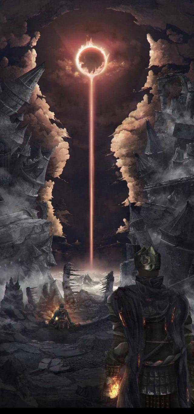 Found These Cool Dark Souls Ios Wallpaper Felt Like I Hade To