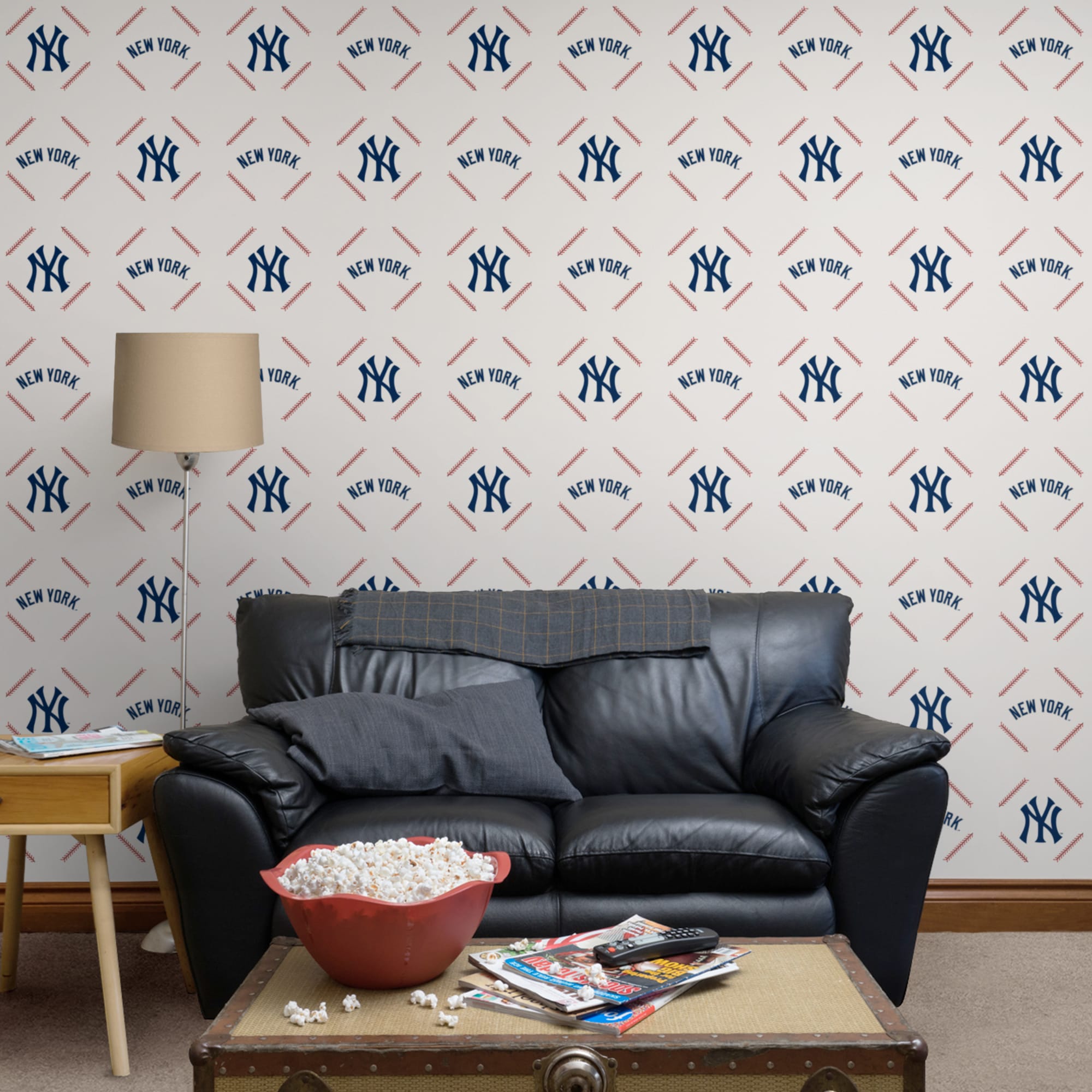 Baseball-Themed Teenage Boy's Room, Leslie Lamarre