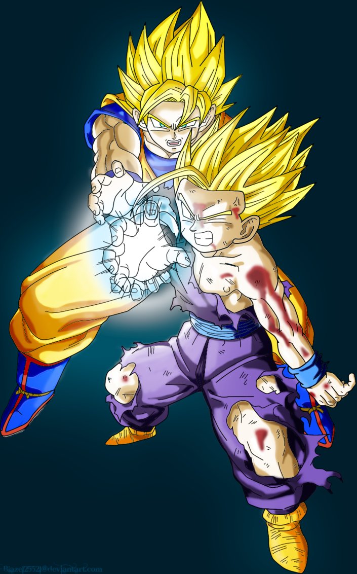 Father Son Kamehameha Colored By Jamalc157