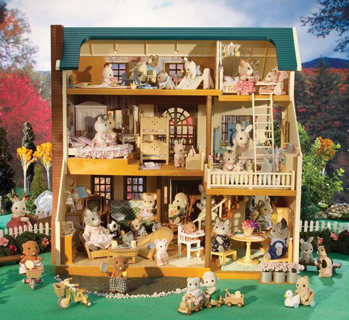 calico critters deluxe village house